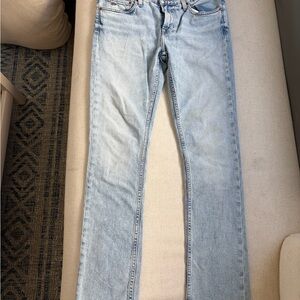 Outerknown The Cove 31x32 stretch Slim-fit Jeans light wash denim
